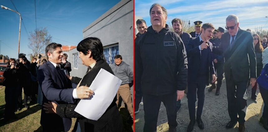 Kicillof desarrolló una intensa agenda en chascomús y general belgrano