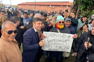Kicillof no se guardó nada: duras críticas a la gestión de milei durante su visita a pergamino