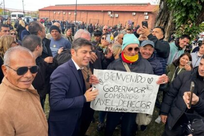 Kicillof no se guardó nada: duras críticas a la gestión de milei durante su visita a pergamino