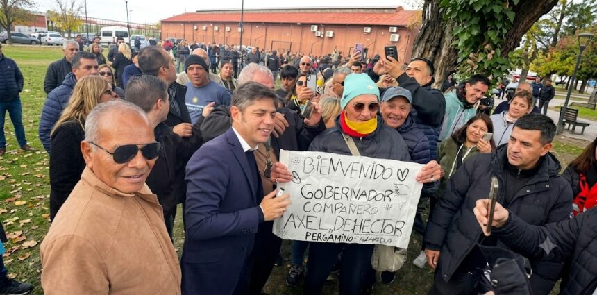 Kicillof no se guardó nada: duras críticas a la gestión de milei durante su visita a pergamino