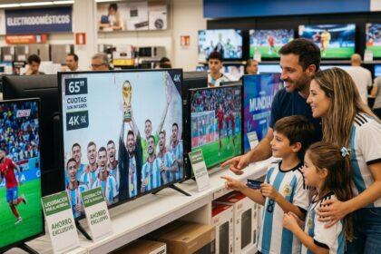 Coto y carrefour lanzan una liquidación masiva de televisores con cuotas sin interés por el mundial