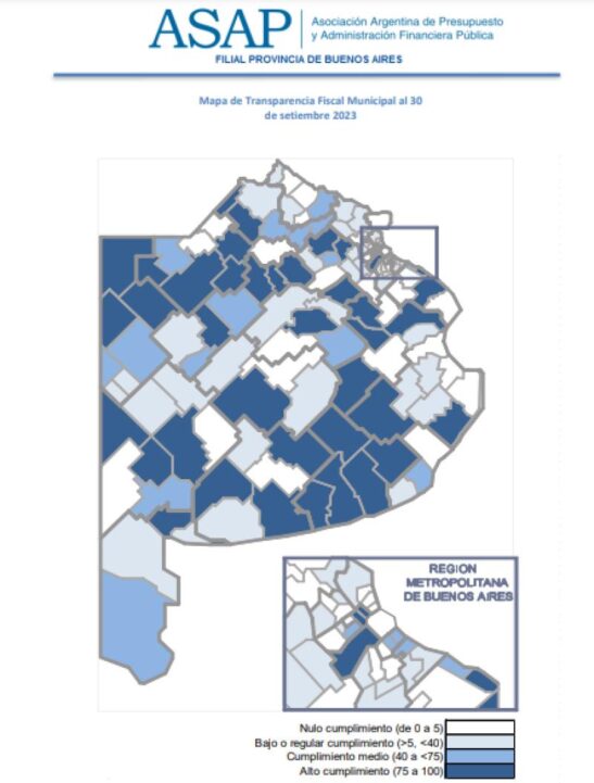Cuentas claras: ¿cuáles son los municipios con mejor y peor transparencia fiscal bonaerense? 2 Cuentas claras: ¿cuáles son los municipios con mejor y peor transparencia fiscal bonaerense?