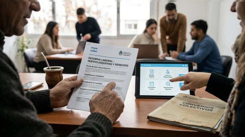 Reforma laboral oficial: ¿cómo cambian los recibos de sueldo, las licencias y las jubilaciones desde ahora?