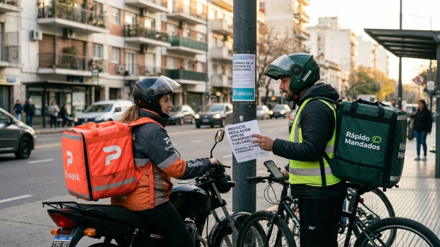 Provincia: el proyecto de ley que busca regular a las apps de transporte y delivery