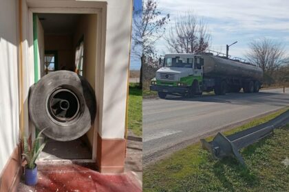 Milagro en luján: una rueda se desprendió de un camión y chocó contra una escuela