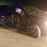 Accidente en ruta 2: un conductor quedó atrapado y debió ser rescatado por los bomberos