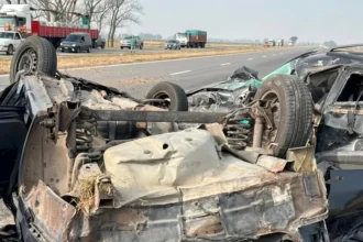 Tragedia en la ruta 7: un choque múltiple dejó tres muertos y varios heridos