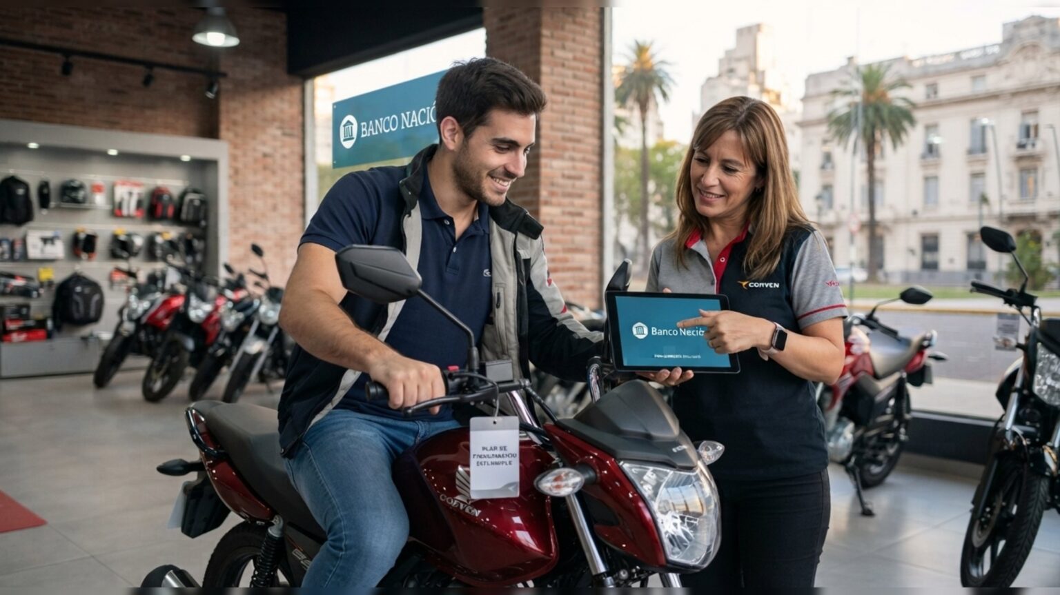 ¿buscás movilidad propia? El plan del banco nación para comprar tu moto en cuotas fijas