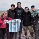 Tras quedar encajado, el “dibu” sorprendió a sus rescatistas con un regalo inolvidable