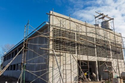 Avanza el nuevo edificio de la escuela técnica n°1 de santa teresita