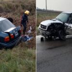 Tragedia en la ruta 5: un triple choque dejó un padre y su hijo muertos y varios heridos