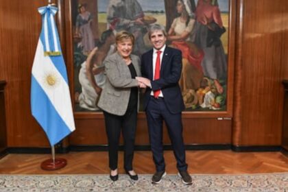 La jefa del fmi visitó argentina: elogió la baja de la inflación pero pidió reactivar el consumo y el crédito