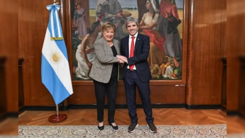 La jefa del fmi visitó argentina: elogió la baja de la inflación pero pidió reactivar el consumo y el crédito