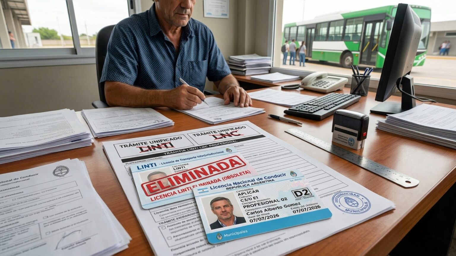 ¿tenés registro profesional? El drástico cambio en el trámite obligatorio que beneficia a miles de conductores
