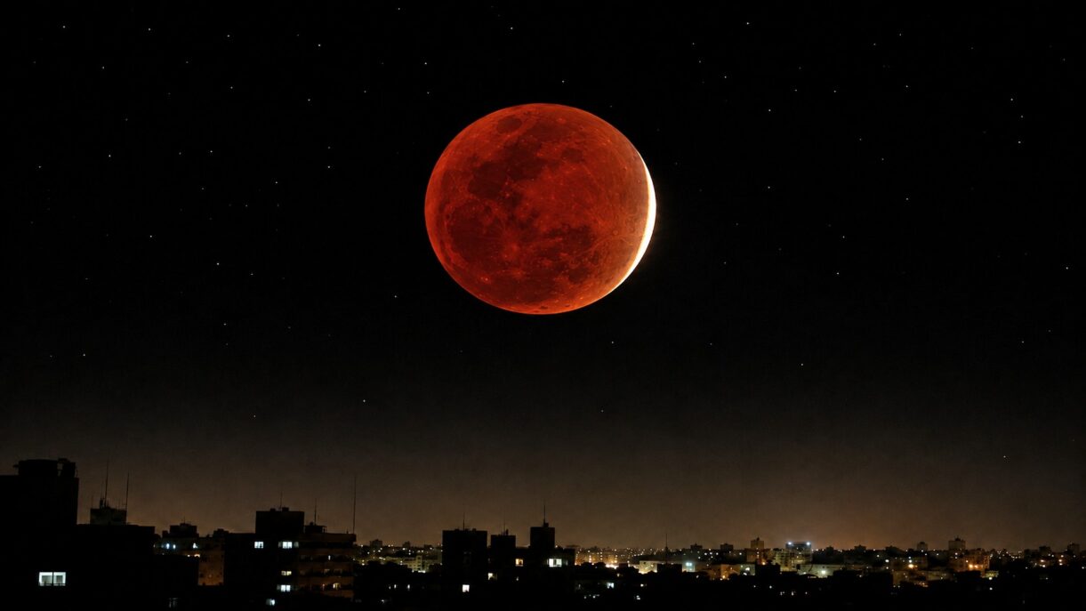 Eclipse lunar 2026: a qué hora se verá la luna roja esta noche en la provincia de buenos aires 2 Eclipse lunar 2026: a qué hora se verá la luna roja esta noche en la provincia de buenos aires