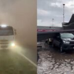 Impresionante temporal de viento y granizo en santa fe: techos volados, heridos y numerosos daños