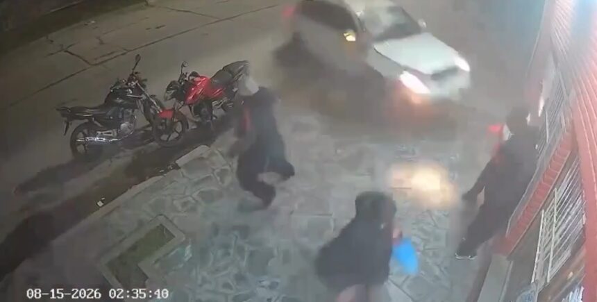 Video estremecedor: una camioneta subió a la vereda y atropelló a cinco personas en mar del plata