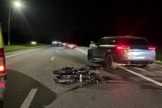 Tres motociclistas heridos tras un impactante accidente en la ruta 2, cerca de chascomús