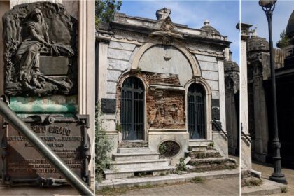 Una bóveda en el cementerio de la recoleta ligada a una familia de chascomús será convertida en café