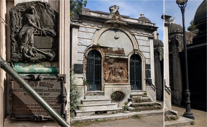 Una bóveda en el cementerio de la recoleta ligada a una familia de chascomús será convertida en café