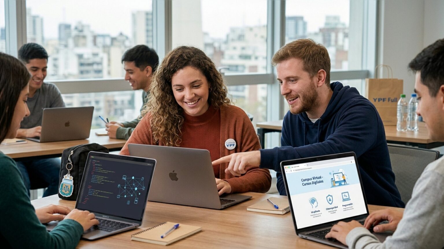 Cursos gratuitos de ia, programación y ciberseguridad: la propuesta de fundación ypf para capacitarse online