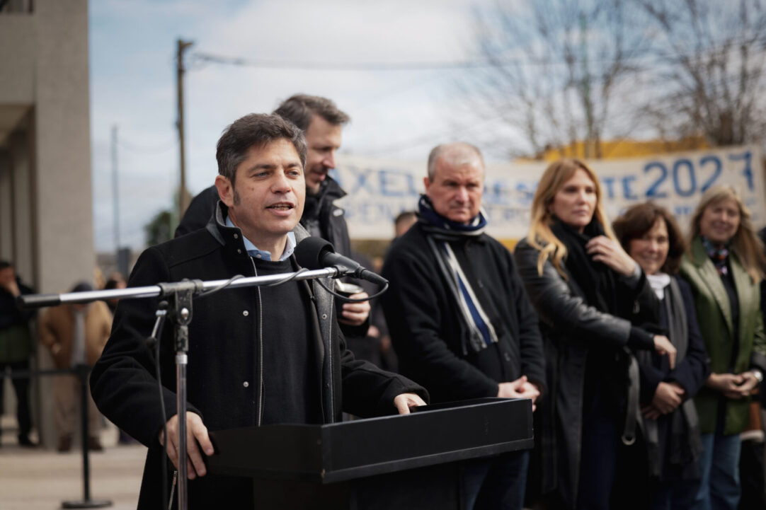Kicillof llegó a san miguel del monte, inauguró obras y cuestionó al gobierno nacional 2 Kicillof llegó a san miguel del monte, inauguró obras y cuestionó al gobierno nacional