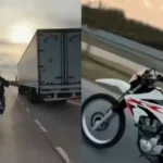 Hacía maniobras peligrosas en moto: le suspendieron la licencia hasta 2099