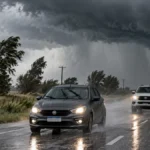Atención en la provincia: el domingo llega un frente frío con tormentas fuertes y hay zonas bajo alerta naranja