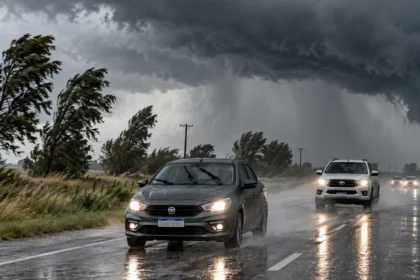 Atención en la provincia: el domingo llega un frente frío con tormentas fuertes y hay zonas bajo alerta naranja