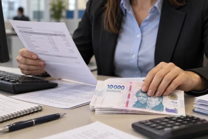 Bancarios con pesos argentinos