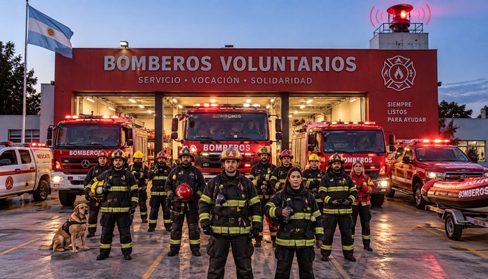 Sirenazo nacional: bomberos voluntarios reclaman al gobierno el envío de fondos atrasados