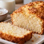 Sin azúcar y sin harina: el budín de coco húmedo que se mezcla en un bowl y queda increíble