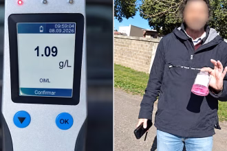“fue el enjuague bucal”: la increíble excusa tras dar positivo en un control de alcoholemia