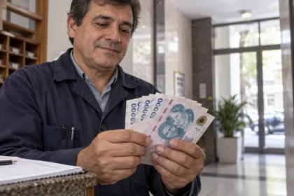 Encargados con pesos argentinos