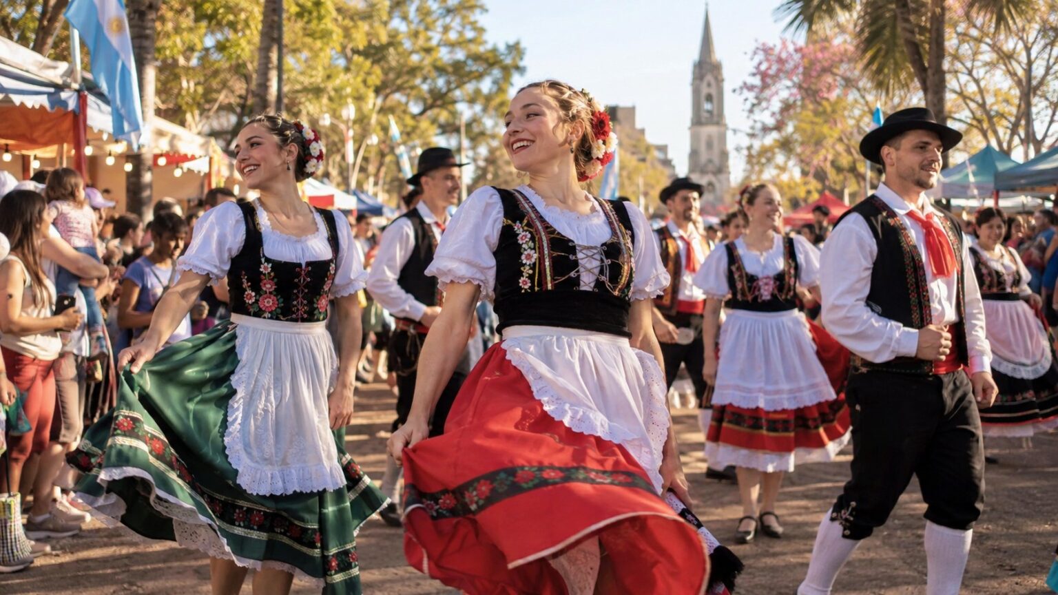 Una ciudad bonaerense celebra la fiesta provincial del inmigrante: gastronomía, música y más