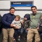 El amor por los trenes pudo más que la distancia: recorrieron 220 kilómetros para ver pasar la histórica vaporera por lezama