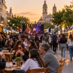 Una ciudad bonaerense convierte su centro en peatonal este domingo con más de 20 propuestas gastronómicas y música en vivo