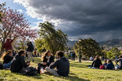 Día de la primavera: anticipan viento fuerte y un marcado descenso de temperatura en la provincia