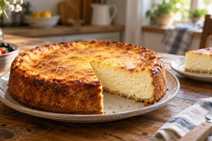 Sin azúcar: la torta de ricota cremosa que parece de pastelería y se hace en pocos pasos