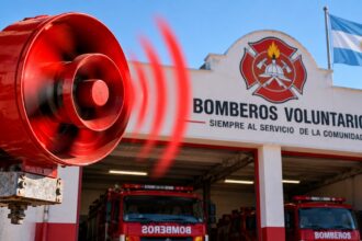 Sirenazo nacional: bomberos voluntarios hicieron oír su reclamo por los subsidios adeudados