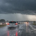 Atención conductores: el temporal cruza la provincia y hay un dato clave para las rutas este domingo
