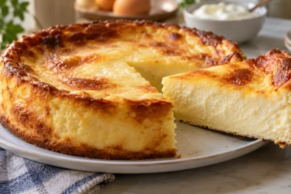 Sin harina y sin azúcar: la torta de yogur que queda cremosa y se prepara con solo 4 ingredientes