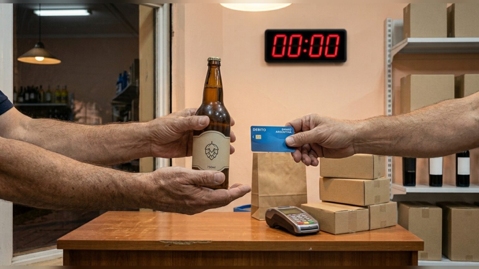 Venta de alcohol en la provincia: presentan un proyecto para eliminar el límite horario comercial