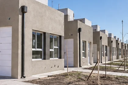 Complejo de viviendas nuevas en la provincia de buenos aires