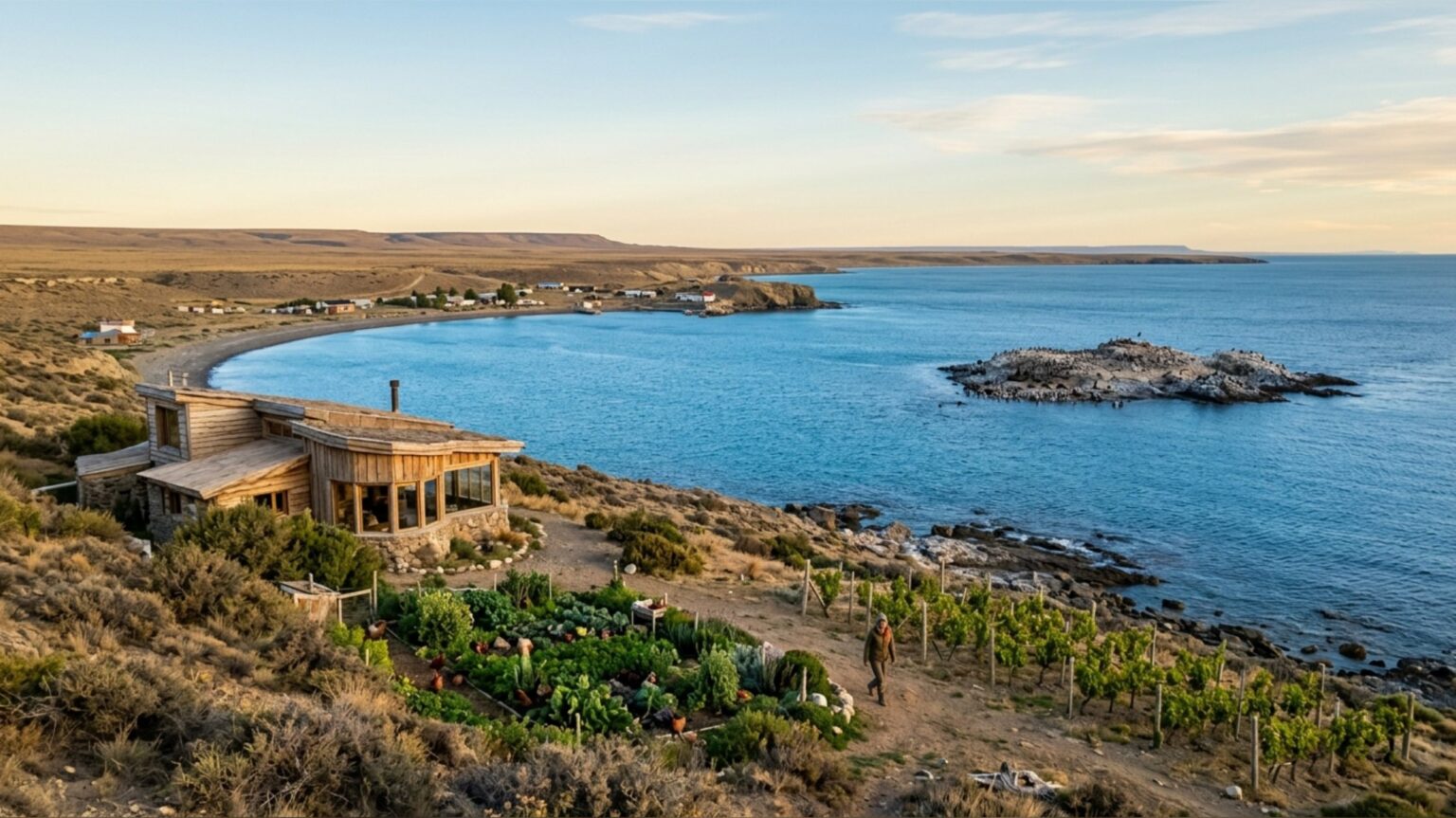 Ofrecen alojamiento y tres comidas gratis en la patagonia a cambio de trabajar 5 horas al día