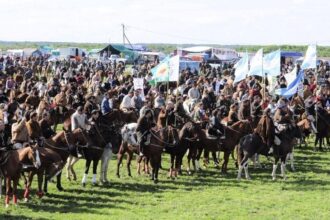 Furor por la fiesta del talar: ya hay gente esperando y se anticipa una multitud en general madariaga