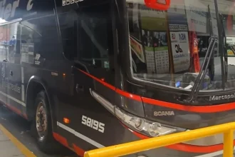 Un chofer de micro dio positivo en alcoholemia cuando estaba por viajar con pasajeros a mar del plata