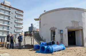 Avanzan nuevas obras cloacales en san bernardo y mar de ajó 2 Obra de una estación de bombeo cloacal en el partido de la costa