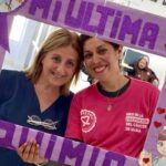 Trabajadoras del servicio de oncología y hematología del hospital de santa teresita