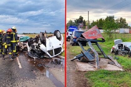 Rutas trágicas: cinco muertos en dos graves accidentes ocurridos en bolívar y alejandro korn